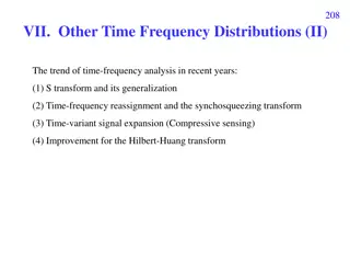 Recent Trends in Time-Frequency Analysis