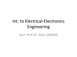 Electrical-Electronics Engineering Insights: Ohm's Law, Faraday's Law, Kirchhoff's Circuit Laws