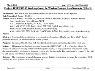 RoF-Based Terahertz Fronthaul for Mobile/Wireless Access Systems
