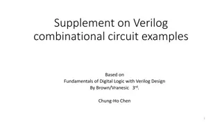 Verilog Combinational Circuit Examples for Digital Logic Design