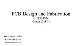 PCB Design and Fabrication Fundamentals