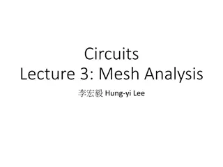 Mesh Analysis Techniques in Electrical Circuits