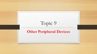 Peripheral Devices in Computing