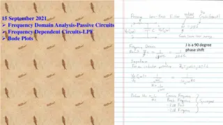 Frequency Domain Analysis of LPF Circuits - Understanding Bode Plots