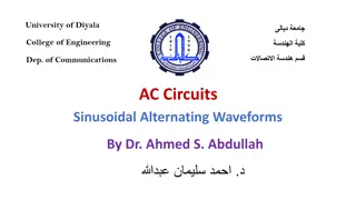 AC Circuits: Sinusoidal Alternating Waveforms