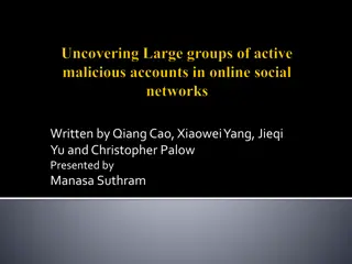 Innovative Malicious Account Detection System for Online Social Networks