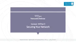 Network Defense Strategies: Securing Your Network and VPNs Explained