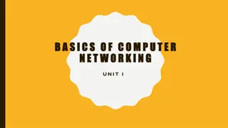 Computer Networking Basics and Types