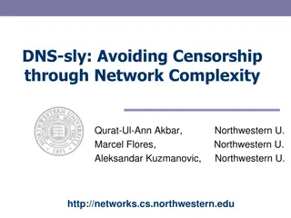 Avoiding Censorship through Network Complexity