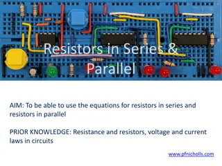 Resistors in Series and Parallel Circuits