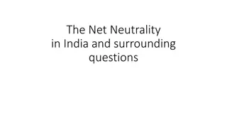 Net Neutrality Regulations in India