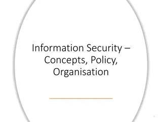 Information Security Concepts and Policies for Business Protection