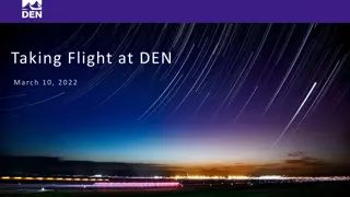 Procurement Opportunities at Denver International Airport March 2022