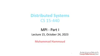Parallel Programming Models in Distributed Systems