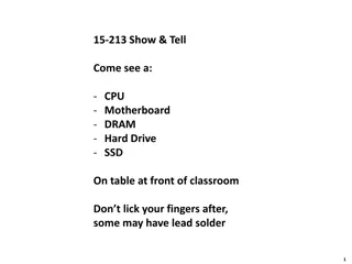 Inside Carnegie Mellon's Computer Architecture Show & Tell Sessions