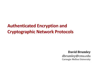 Authenticated Encryption and Cryptographic Protocols