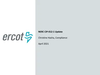 NERC CIP-012-1 Update for Improved Communication and Data Security