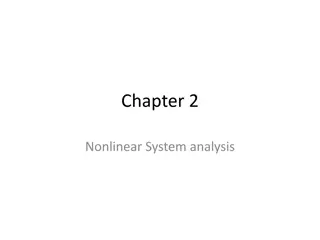 Nonlinear System Analysis: Phase Plane Methods & Existence Conditions