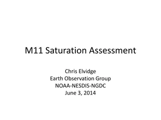 VIIRS Nightfire Product Enhancement: M11 Saturation Assessments