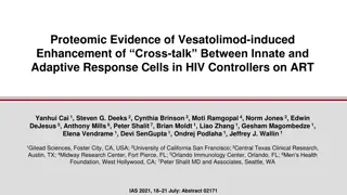 Vesatolimod Enhancement of Innate-Adaptive Cell Cross-talk in HIV Controllers