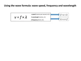 Calculate Wave Speed, Frequency, and Wavelength in Different Mediums