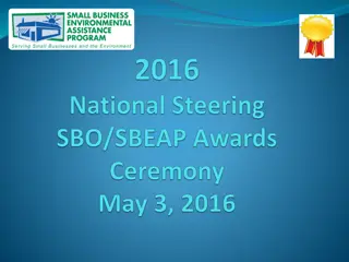 2016 National Environmental Awards Program Overview