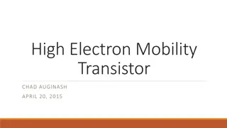 High Electron Mobility Transistors (HEMTs)