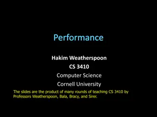 Performance Metrics in Computer Science