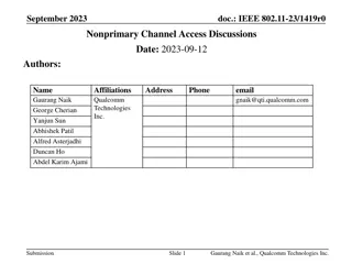 Enhancing Spectral Efficiency through IEEE 802.11 Nonprimary Channel Access