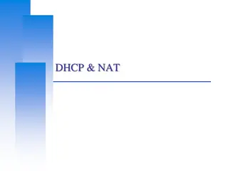 DHCP and NAT Protocols for Efficient Network Configuration