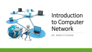 Introduction to Computer Network by Dr. Rania R. Ziedan