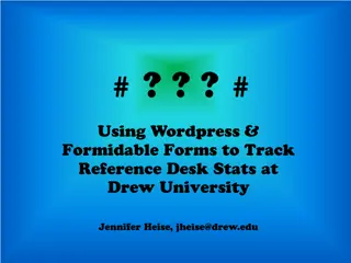 Efficient Strategies for Handling Reference Statistics in Libraries