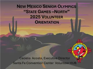 Volunteer Opportunities at New Mexico Senior Olympics State Games 2025