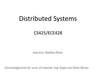 Multicast in Distributed Systems