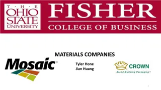 Mosaic Co. Stock Analysis and Competitor Comparison