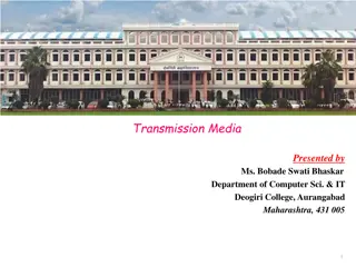 Transmission Media and Cables in Computer Networks