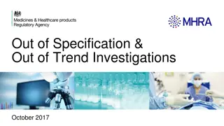 Laboratory Analysis and OOS/OOT Investigations Overview