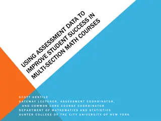 Effective Strategies for Mathematics Course Improvement