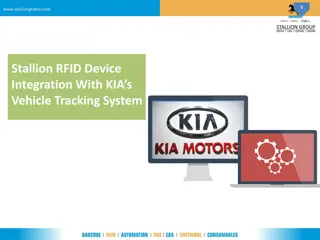 Integrating RFID Device with KIA Vehicle Tracking System