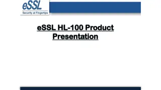 eSSL HL-100 RFID Electronic Hotel Lock with Mifare Technology