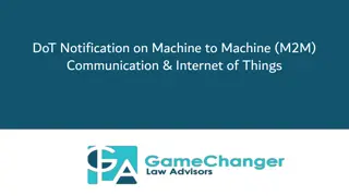 Enhancing M2M Communication Guidelines for Simplicity and Security