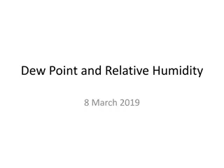 Dew Point and Relative Humidity for Weather Analysis