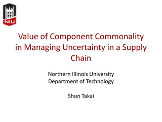 Managing Uncertainty in Supply Chain with Safety Inventory
