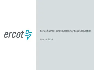 Loss Calculation Formulas for Series Reactors