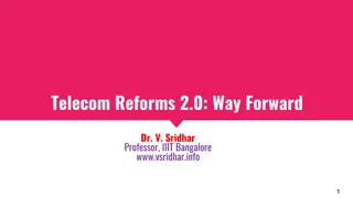 Optimizing Telecom Sector for Growth: Reforms and Challenges