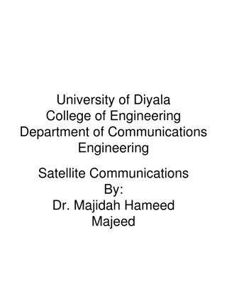 Satellite Communications: Uplink, Downlink, and Frequency Factors