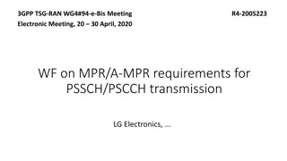 Discussion on MPR/A-MPR Requirements for PSSCH/PSCCH Transmission in NR V2X UE