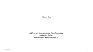 Graphs in Algorithms and Data Structures: Understanding Representations and Concepts