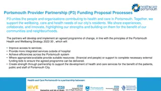 Portsmouth Provider Partnership (P3) Funding Proposal Process