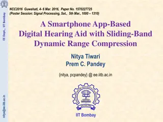 Smartphone App-Based Digital Hearing Aid with Sliding-Band Dynamic Range Compression
